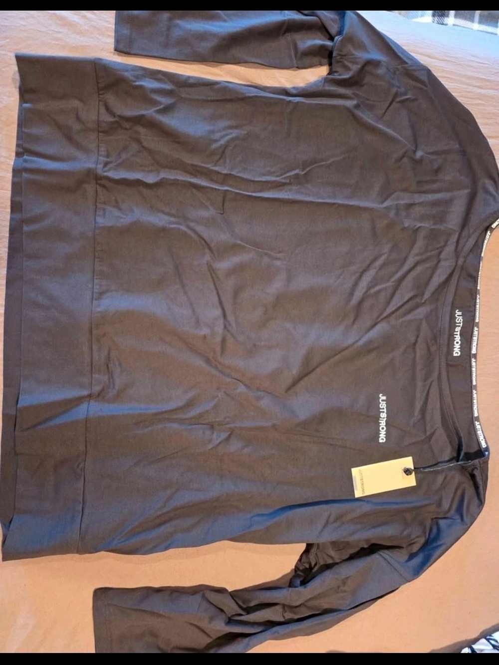 Just Strong Batwing Long Sleeve Tee